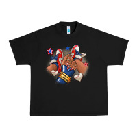 Black Baseball afro girl sneakers Urban Heavy Tee - RanaPortraitStore