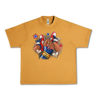 Peanut Butter Baseball afro girl sneakers Urban Heavy Tee - RanaPortraitStore