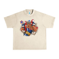 Sandshell Baseball afro girl sneakers Urban Heavy Tee - RanaPortraitStore