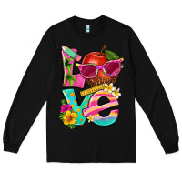 Black love summer teacher Long Sleeve Tee - texasbilliewilder