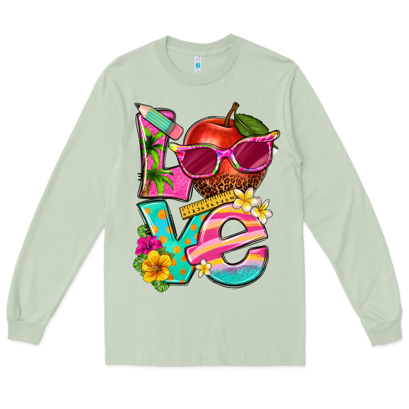 Love Summer Teacher Long Sleeve Tee by texasbilliewilder | Teevron