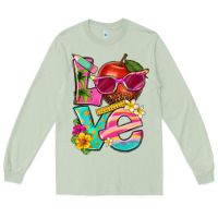 Matcha love summer teacher Long Sleeve Tee - texasbilliewilder