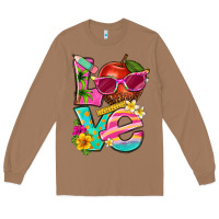 Toasted Coconut love summer teacher Long Sleeve Tee - texasbilliewilder