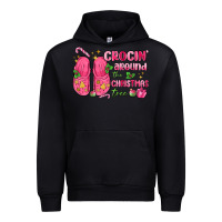 Black crocin' around the christmas tree Urban Hoodie - MaliasSmallBusiness