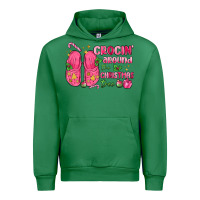 Emerald crocin' around the christmas tree Urban Hoodie - MaliasSmallBusiness