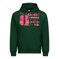 Forest Green crocin' around the christmas tree Urban Hoodie - MaliasSmallBusiness