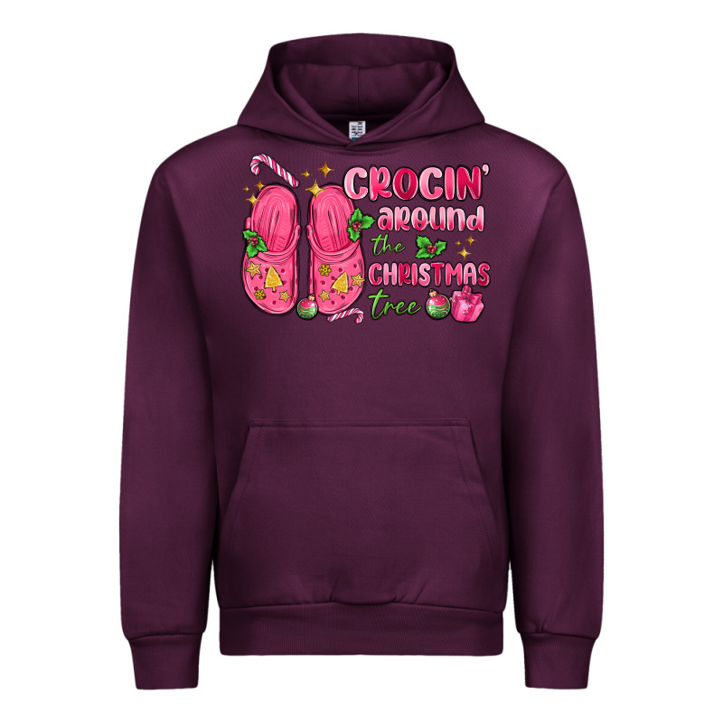 Crocin' Around The Christmas Tree Urban Hoodie by MaliasSmallBusiness | Teevron