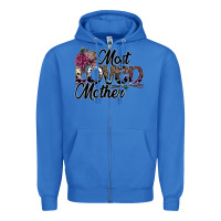 True Royal most loved mother Zipper Hoodie - SublimationCraftShop