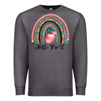 Charcoal Heather hello pre k Premium Sweatshirt - JahusDesignShop