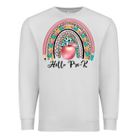 Dove Grey hello pre k Premium Sweatshirt - JahusDesignShop