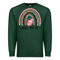 Sports Green hello pre k Premium Sweatshirt - JahusDesignShop