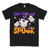 Black Too Cute To Spook Classic Tee - texasbilliewilder