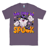 Lavender Too Cute To Spook Classic Tee - texasbilliewilder