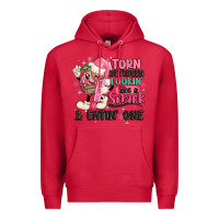 Cardinal torn between lookin' like a snack and eatin' one Premium Hoodie - MaliasSmallBusiness