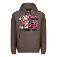 Coffee torn between lookin' like a snack and eatin' one Premium Hoodie - MaliasSmallBusiness