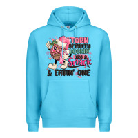 Torn Between Lookin' Like A Snack And Eatin' One Premium Hoodie | Teevron