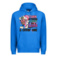 True Royal torn between lookin' like a snack and eatin' one Premium Hoodie - MaliasSmallBusiness