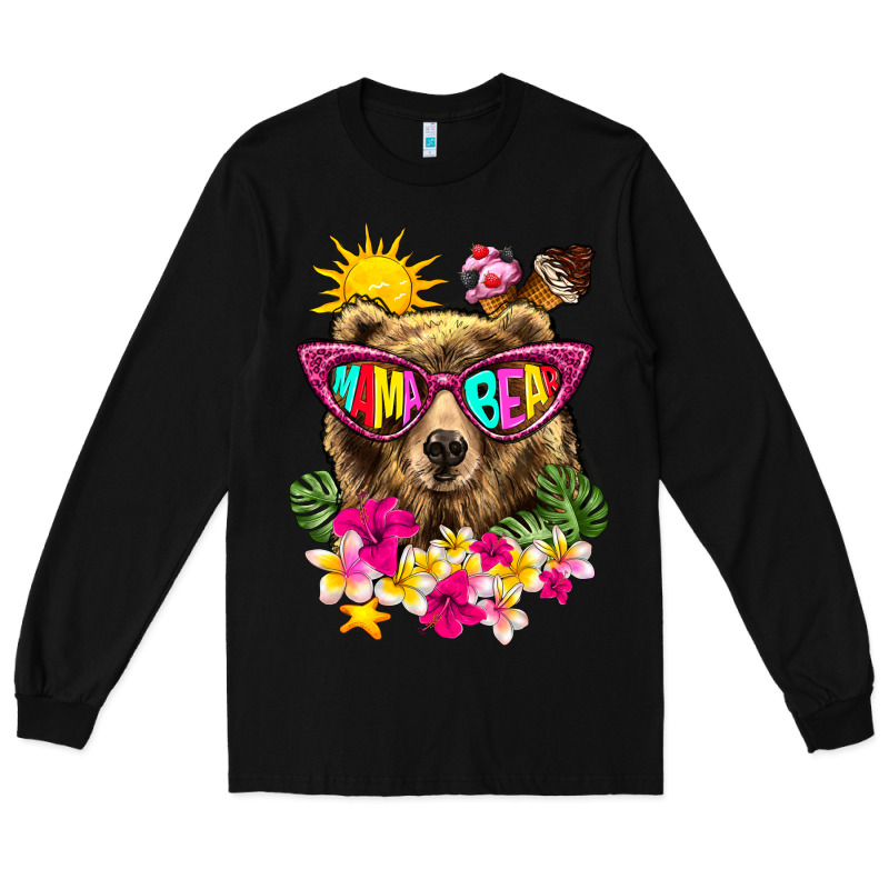 Mama Bear Summer Long Sleeve Tee by texasbilliewilder | Teevron