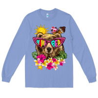Colony Blue mama bear summer Long Sleeve Tee - texasbilliewilder