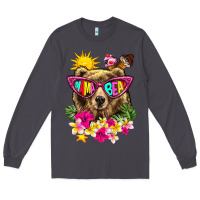 Smoke mama bear summer Long Sleeve Tee - texasbilliewilder