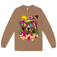 Toasted Coconut mama bear summer Long Sleeve Tee - texasbilliewilder