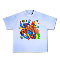 Grape Ice Be a kind sole Autism afro girl sneakers Urban Heavy Tee - RanaPortraitStore