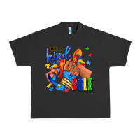 Pigment Black Be a kind sole Autism afro girl sneakers Urban Heavy Tee - RanaPortraitStore
