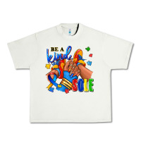 Pistachio Be a kind sole Autism afro girl sneakers Urban Heavy Tee - RanaPortraitStore