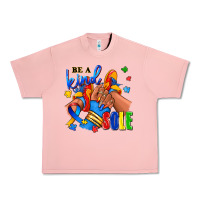 Salmon Be a kind sole Autism afro girl sneakers Urban Heavy Tee - RanaPortraitStore