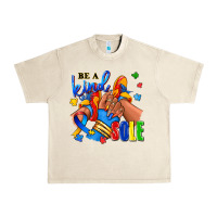 Sandshell Be a kind sole Autism afro girl sneakers Urban Heavy Tee - RanaPortraitStore