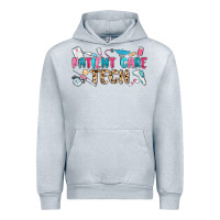 Heather Grey patient care tech Urban Hoodie - MaliasSmallBusiness