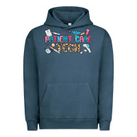 Pigment Midnight Navy patient care tech Urban Hoodie - MaliasSmallBusiness