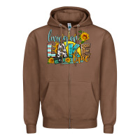 Chestnut living on lake time Zipper Hoodie - HRA Design Shop