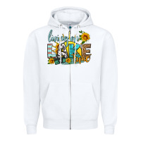 White living on lake time Zipper Hoodie - HRA Design Shop
