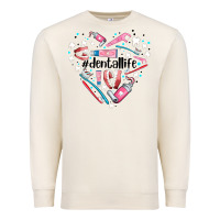 Sandshell dental life element heart Premium Sweatshirt - AdoDesignShop