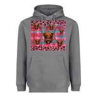 Storm highland cow valentines Heavyweight Hoodie - JahusDesignShop