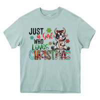 Arona just a girl who loves christmas Heavy Core Tee - CowhideDigitalArt