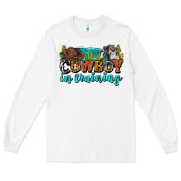 White cowboy in training Long Sleeve Tee - Zillion Design Studio