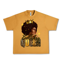 Peanut Butter Birthday queen afro girl Urban Heavy Tee - RanaPortraitStore