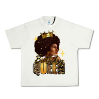 Pistachio Birthday queen afro girl Urban Heavy Tee - RanaPortraitStore