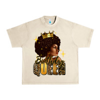 Sandshell Birthday queen afro girl Urban Heavy Tee - RanaPortraitStore