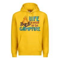 Lemon life is better by the campfire Premium Hoodie - MaliasSmallBusiness