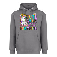 Storm cute smart and a little bit dramatic unicorn Heavyweight Hoodie - AdoDesignShop
