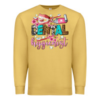Antique Gold dental hygienist Premium Sweatshirt - AdoDesignShop