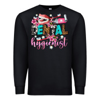 Black dental hygienist Premium Sweatshirt - AdoDesignShop