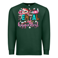 Sports Green dental hygienist Premium Sweatshirt - AdoDesignShop