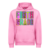 Fuchsia Pink fifth grade Urban Hoodie - NancyCooperArtShop