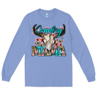 Colony Blue country mama Long Sleeve Tee - Zillion Design Studio