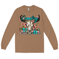 Toasted Coconut country mama Long Sleeve Tee - Zillion Design Studio