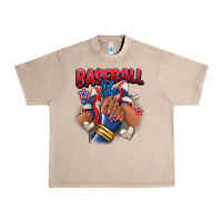 French Oak Baseball life afro girl sneakers Urban Heavy Tee - RanaPortraitStore